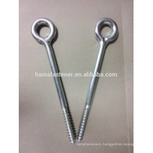 zinc plated carbon steel eye screw eye hook